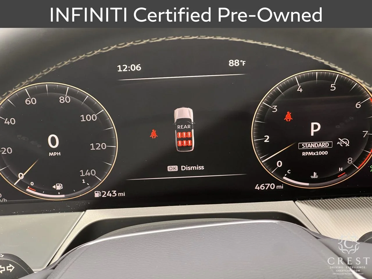Certified Used 2026 Black Obsidian INFINITI LUXE image 17