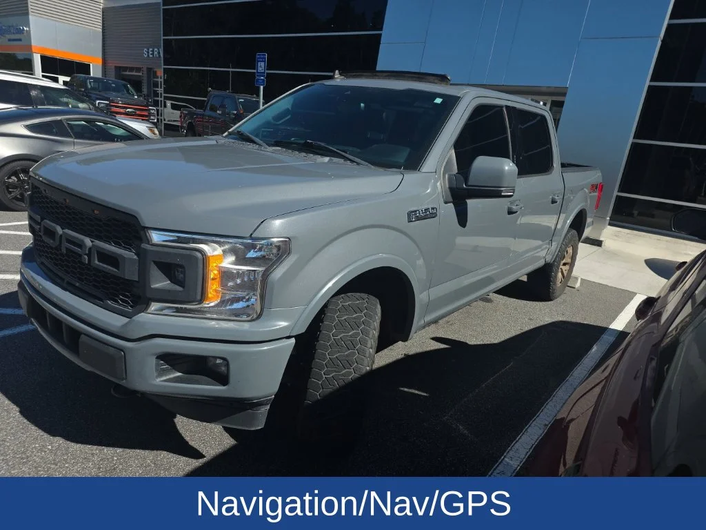 Used 2020 Abyss Gray Metallic Ford Lariat image 3