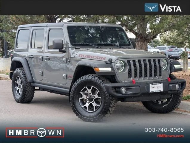Pre-Owned 2021 Jeep Wrangler Unlimited Rubicon