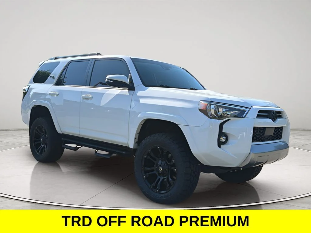 Used 2021 White Toyota TRD Off-Road Premium image 1