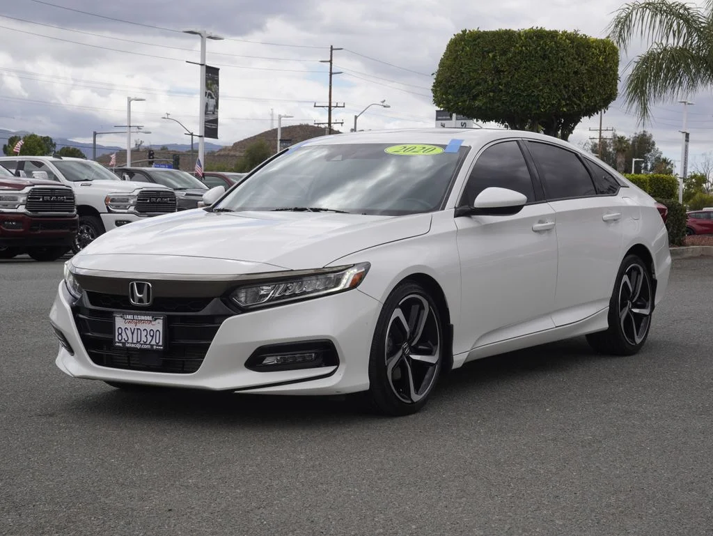 Certified Used 2020 White Honda Sport 2.0T image 7