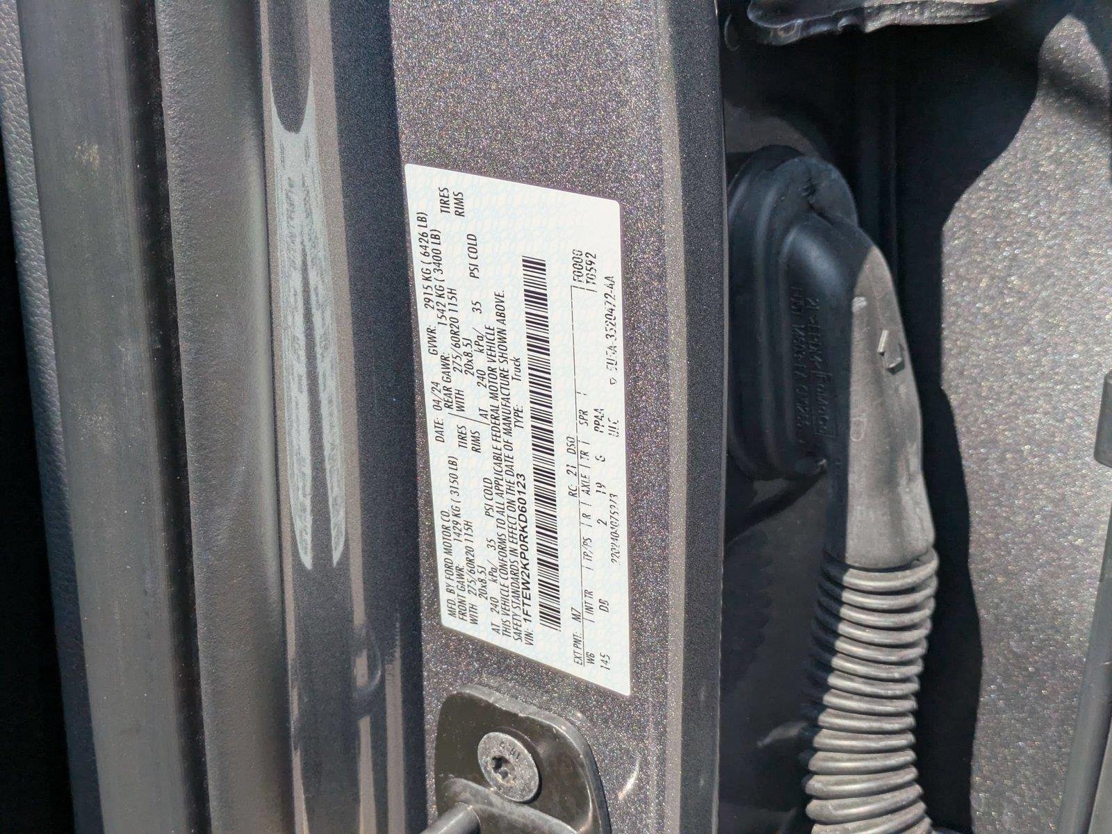 Used 2024 Carbonized Gray Metallic Ford STX image 36
