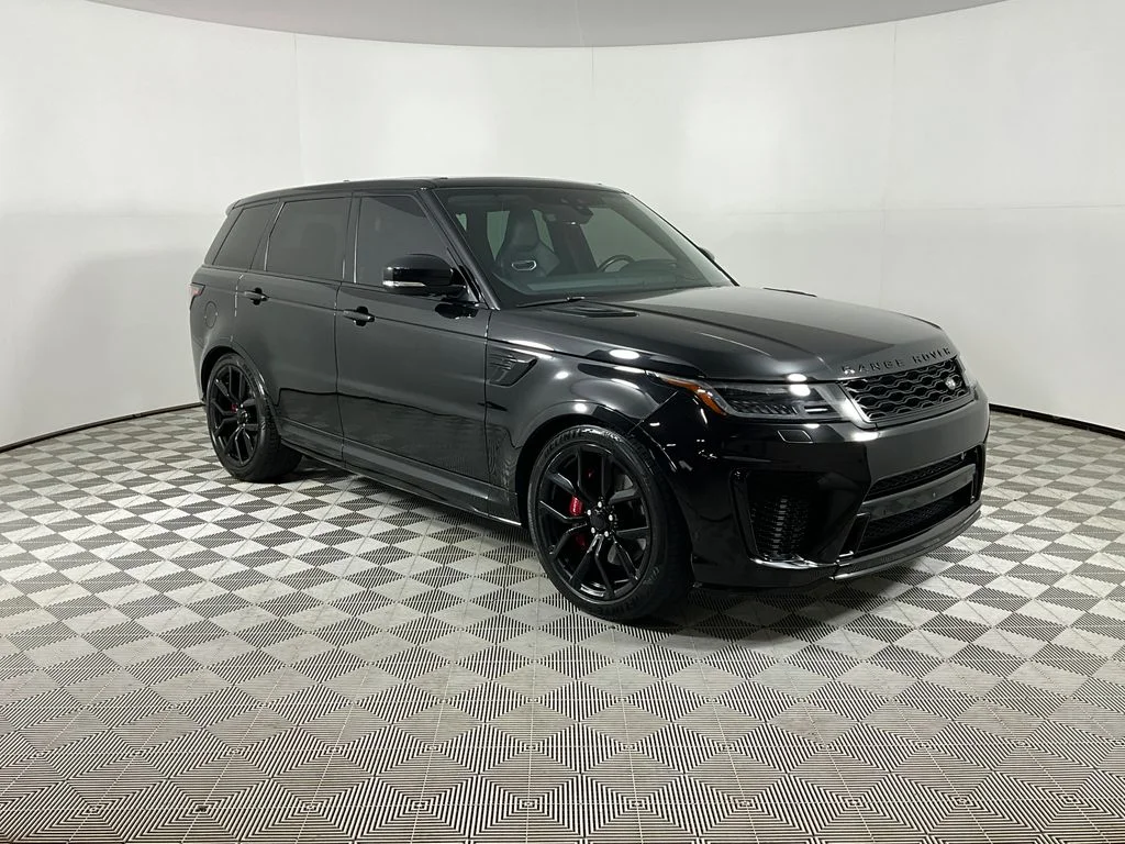 Used 2022 Black Land Rover SVR image 6