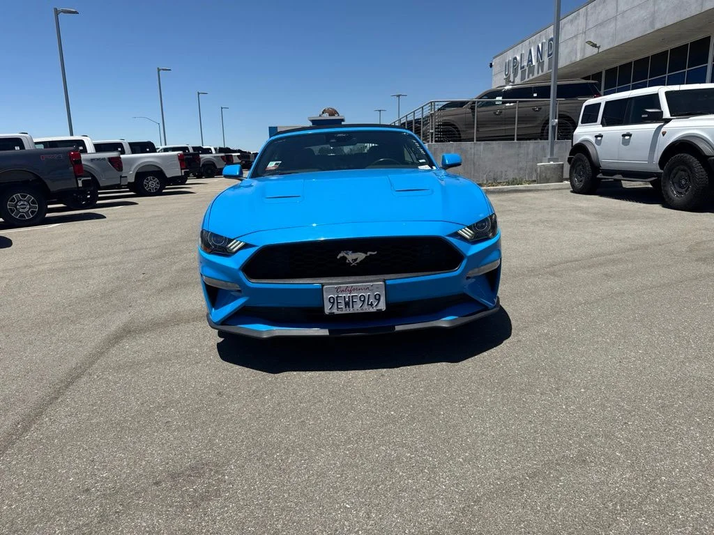 Used 2023 Grabber Blue Ford EcoBoost Premium image 2
