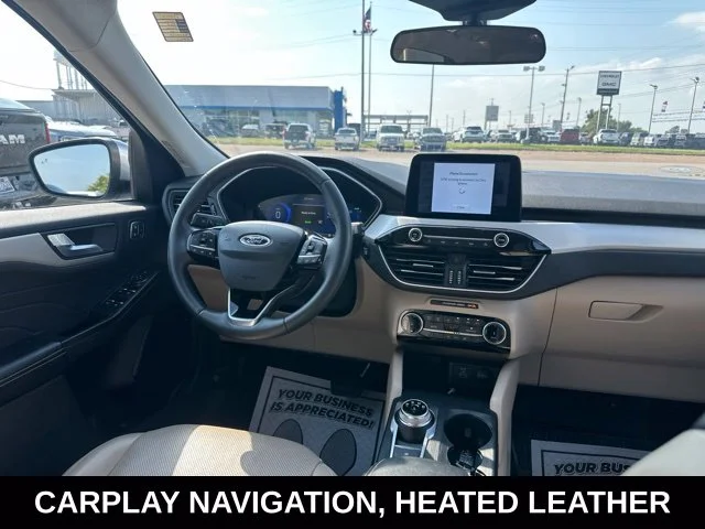 Used 2022 Blue Silver Metallic Ford SEL image 3