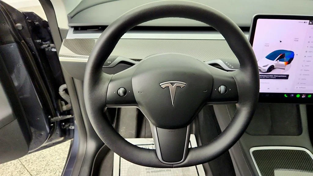 Used 2023 Midnight Silver Metallic Tesla Performance AWD image 14