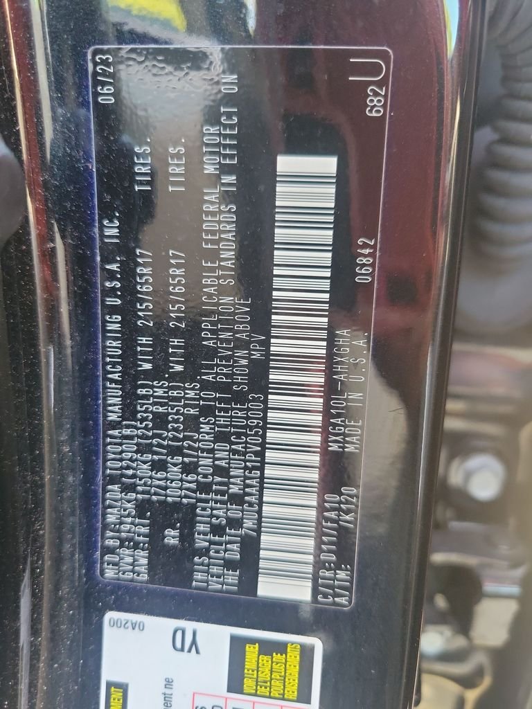 Certified Used 2023 Black Toyota LE image 33