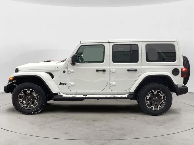 New 2026 Bright White Clearcoat Jeep 4-DOOR SAHARA image 2