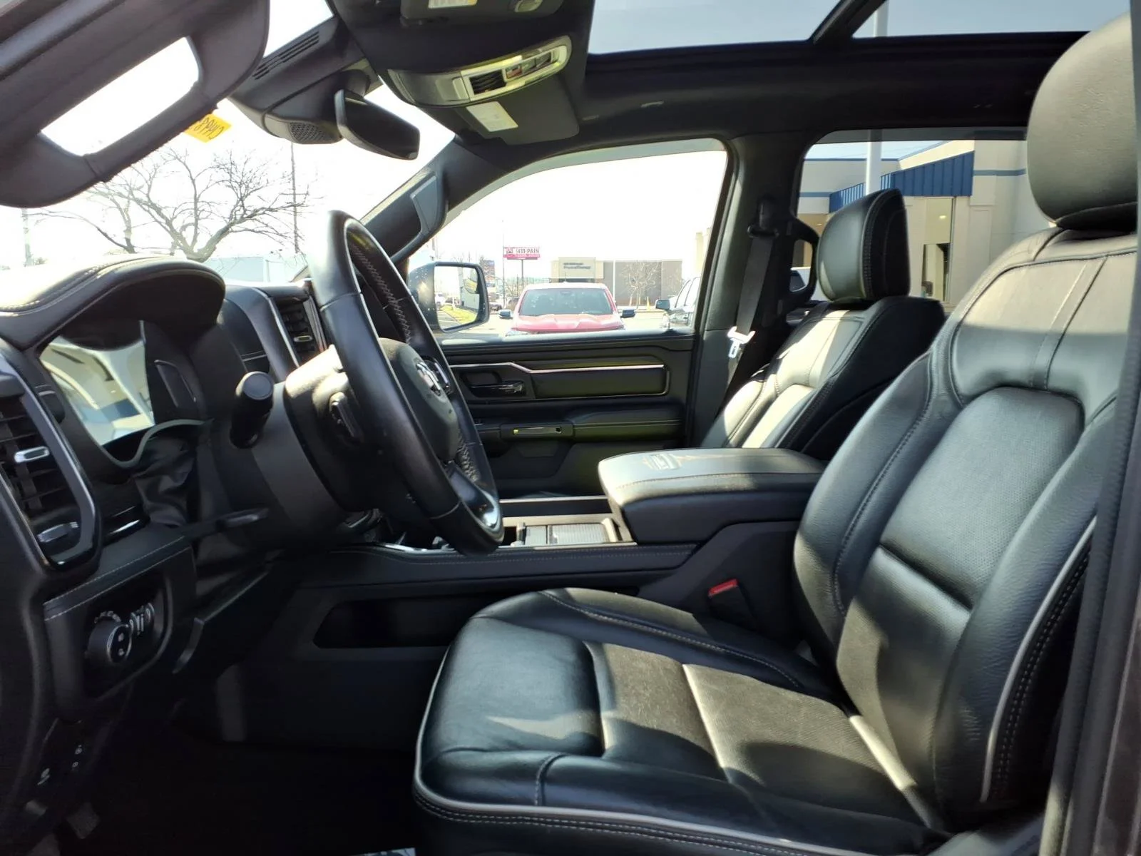 Used 2024 Granite Crystal Metallic Clearcoat Ram Limited image 23