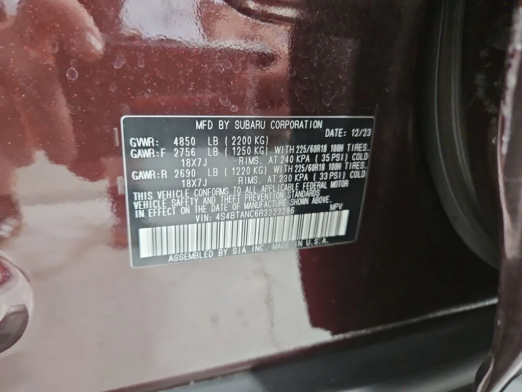 Certified Used 2024 Red Subaru Limited image 31