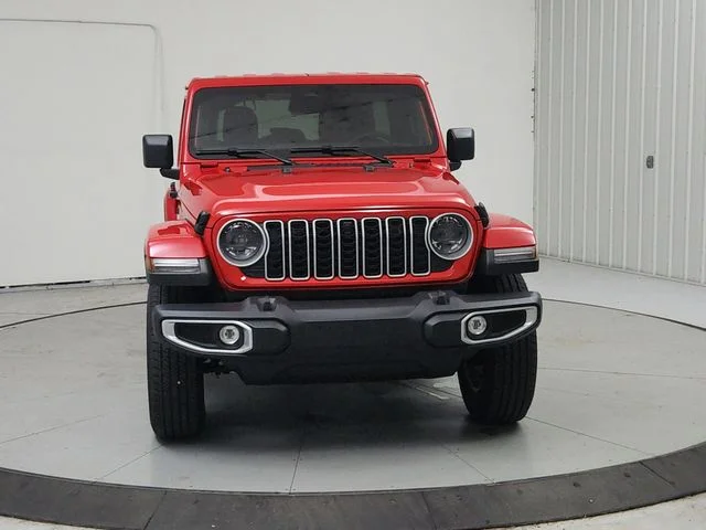 New 2026 Firecracker Red Clear-Coat Exterior Paint Jeep Sahara image 3