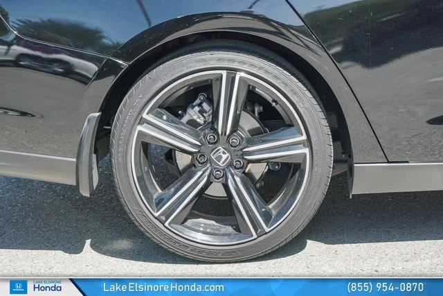 Used 2023 Crystal Black Pearl Honda Sport image 8