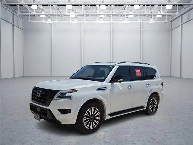 Used 2023 Aspen White Tricoat Nissan SL 4x2 image 1