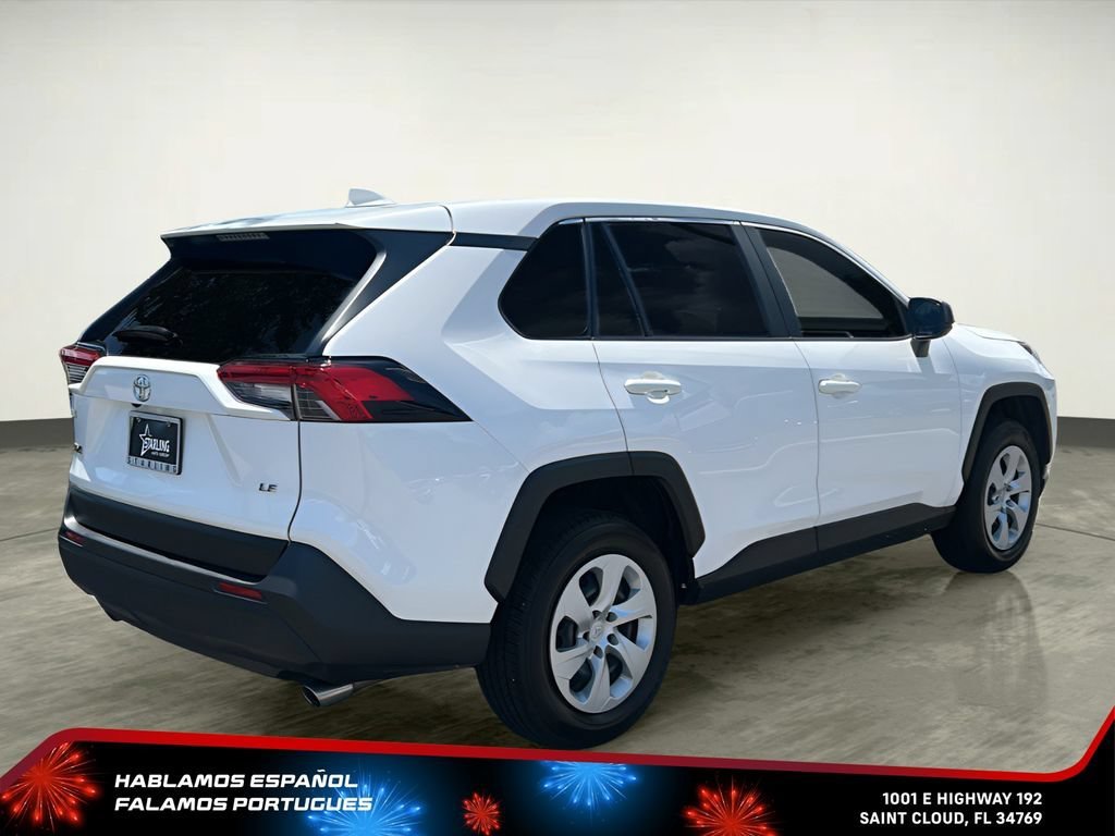 Used 2023 White Toyota LE image 6