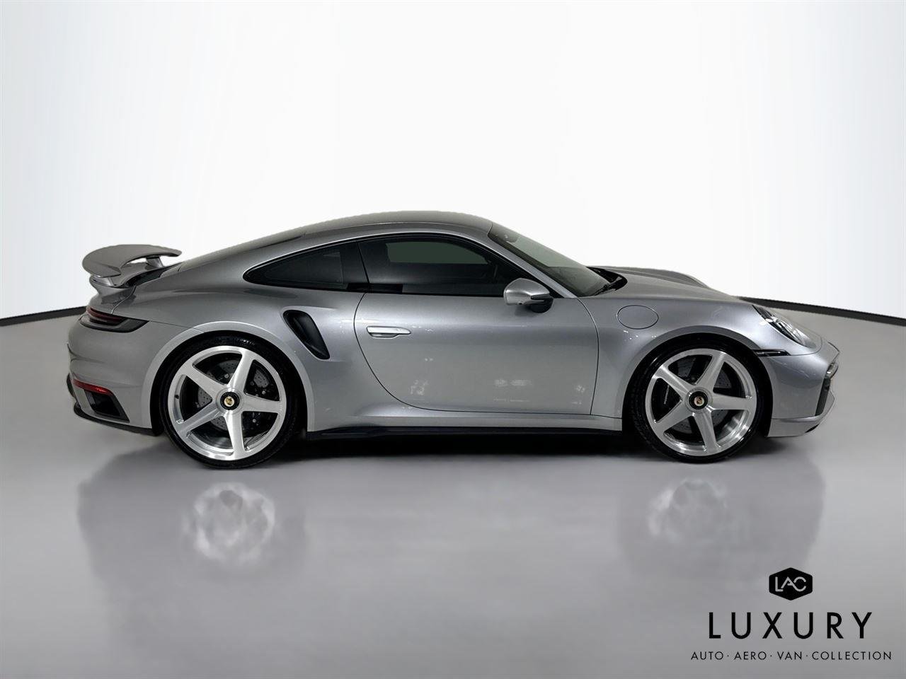 Used 2024 GT Silver Metallic Porsche Turbo S | AG Luxury Wheels |PCCB | Front Lift | Sport Seats image 5