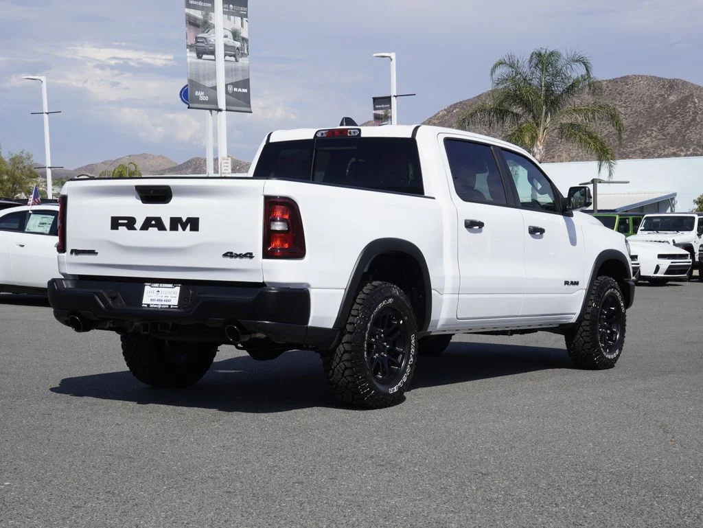 New 2026 Bright White Clear-Coat Exterior Paint RAM Rebel image 3