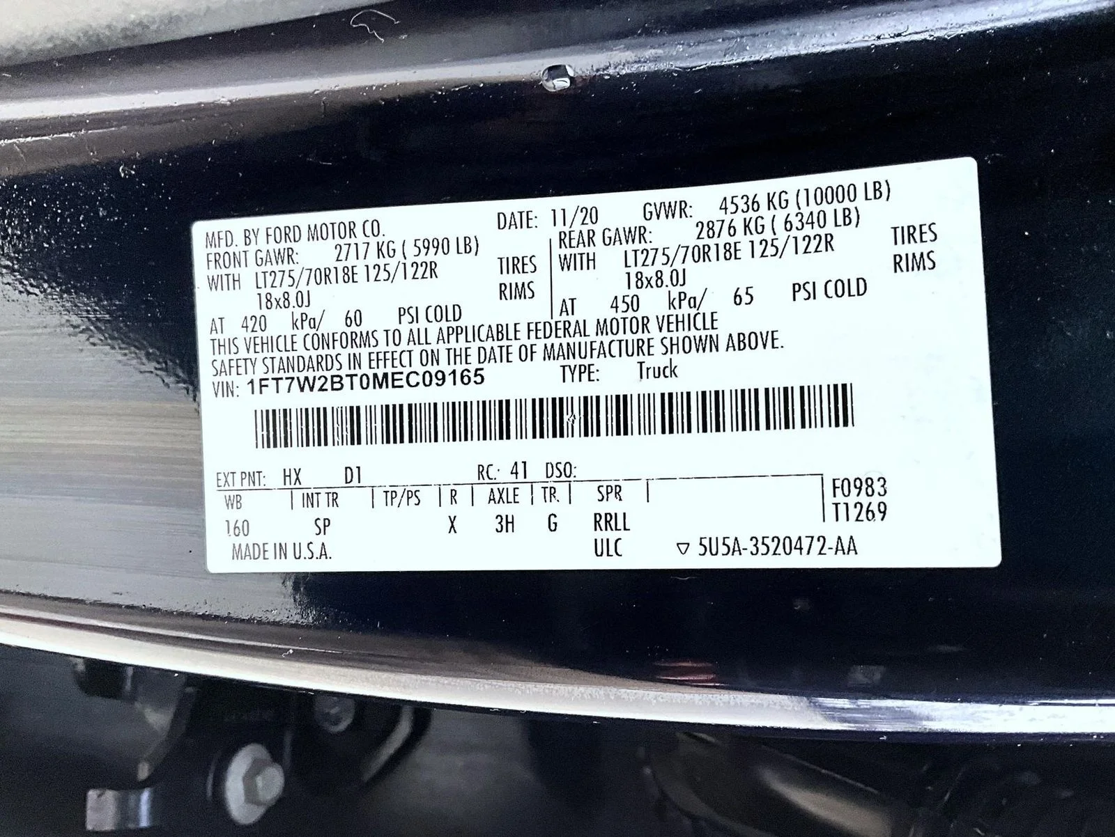 Used 2021 Blue Ford King Ranch image 27