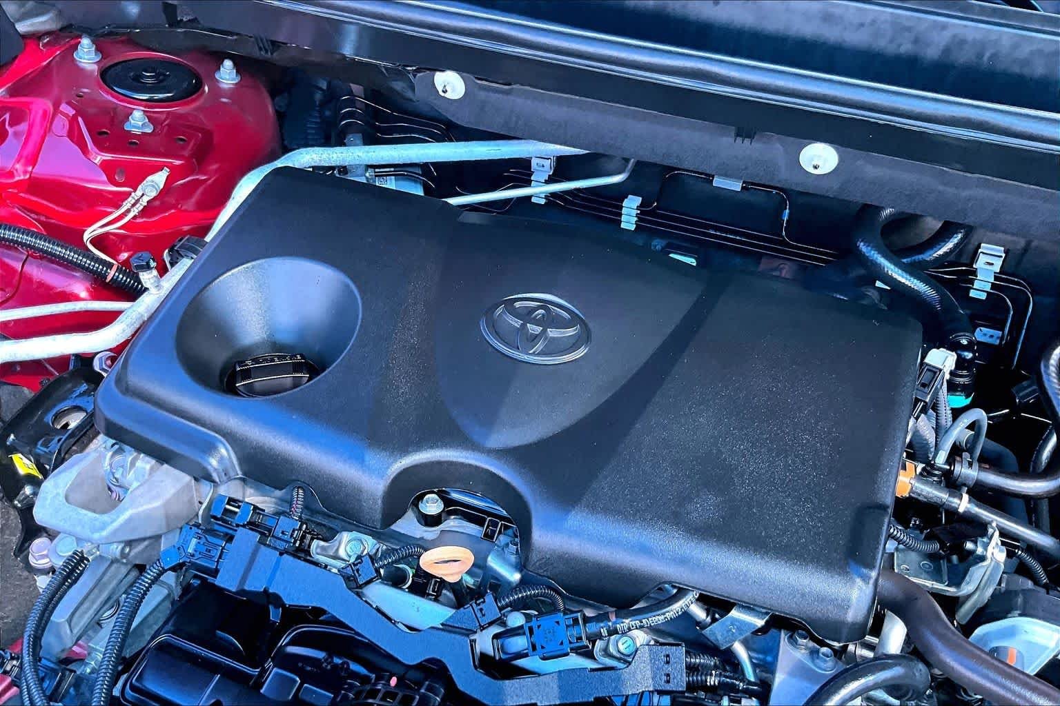 Used 2022 Ruby Flare Pearl Toyota LE image 33