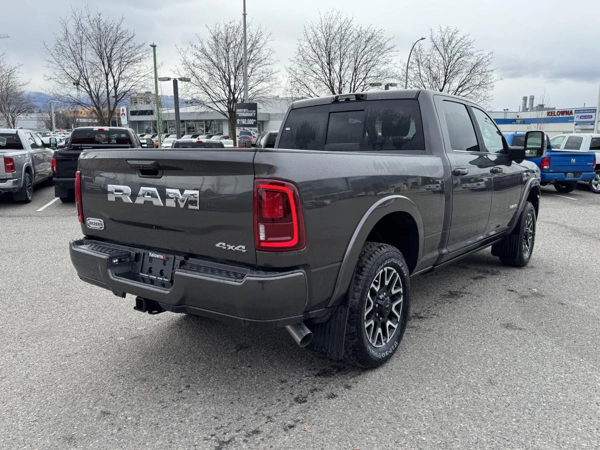 New 2026 Grey RAM Limited Longhorn 4x4 Crew Cab 6