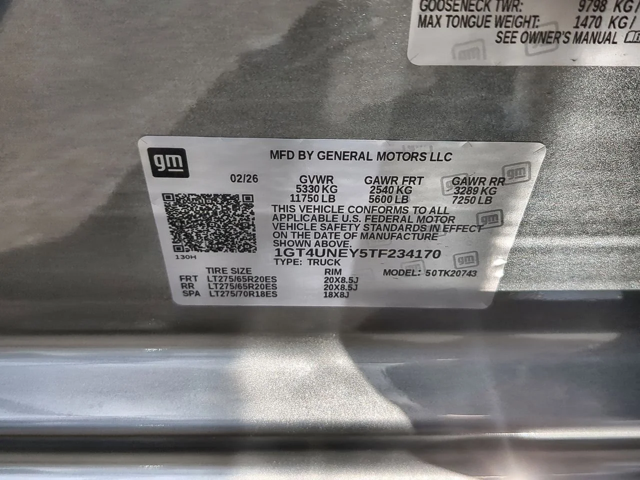 New 2026 Sterling Metallic GMC SLT image 35