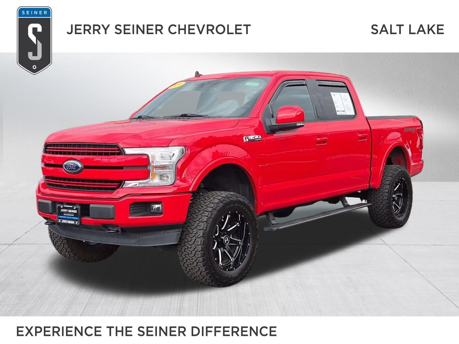 Used 2019 Red Ford LARIAT image 1