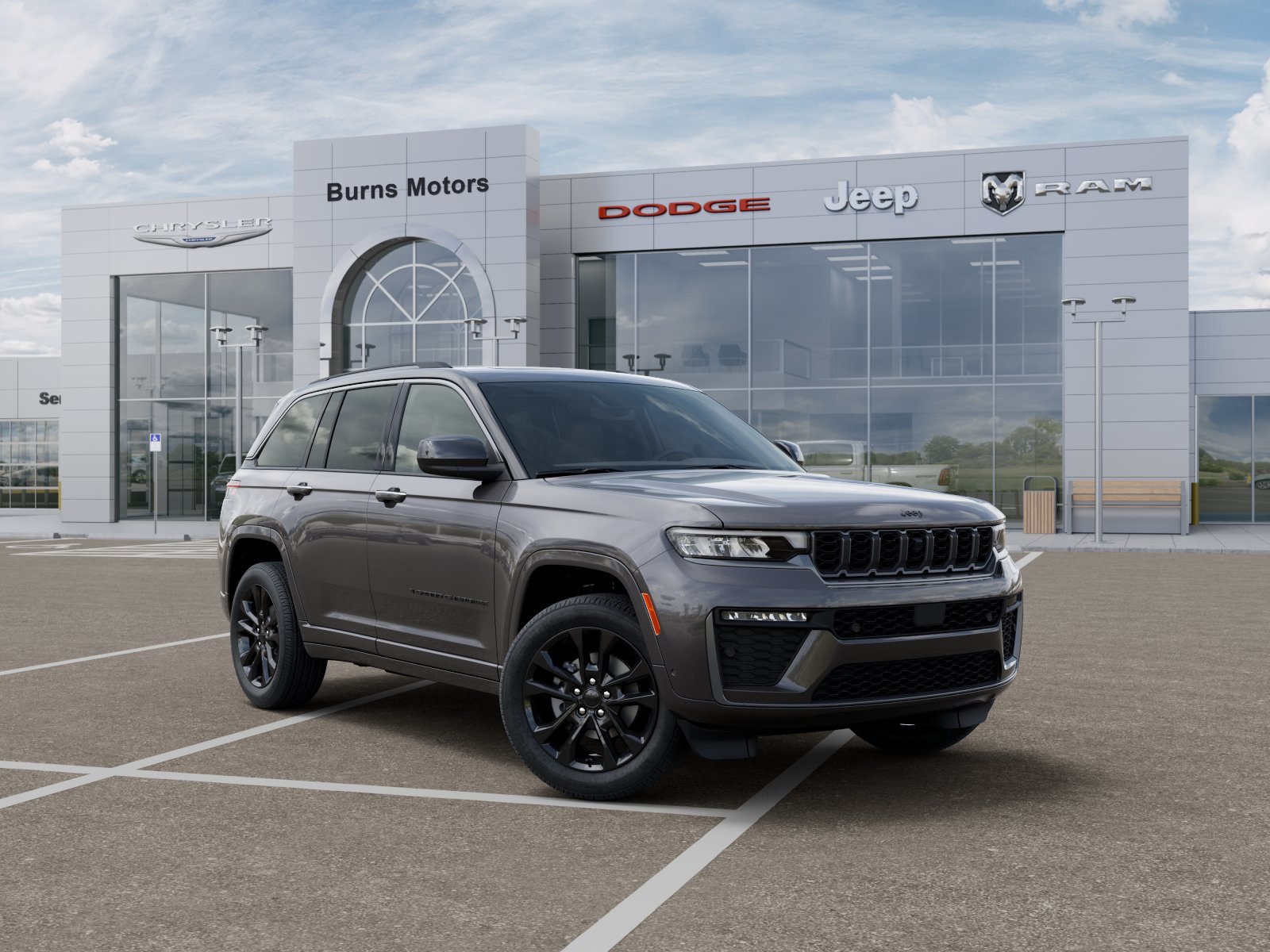 New 2026 Baltic Gray Metallic Clear-Coat Exterior Paint Jeep Limited Reserve BLACKOUT image 31