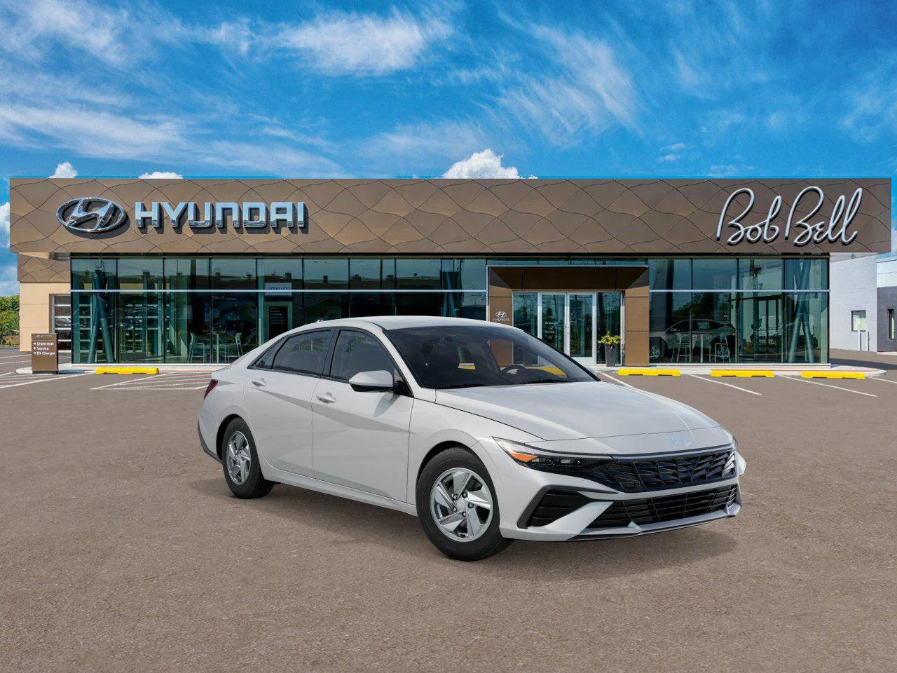 New 2026 White Hyundai SE image 2