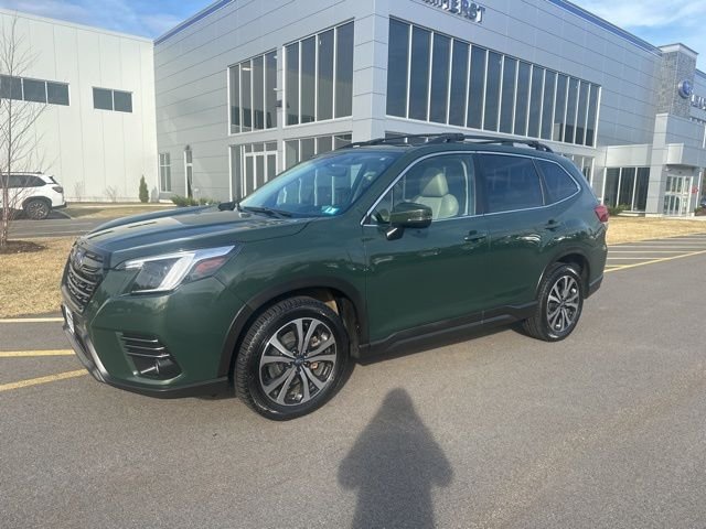 Used 2022 Green Subaru Limited image 1