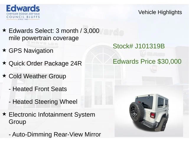 Certified Used 2018 White Jeep Unlimited Rubicon image 9