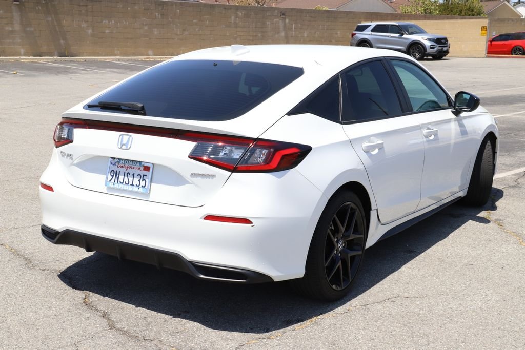 Certified Used 2024 Platinum White Pearl Honda 2.0L SPORT image 2