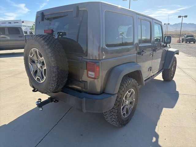 Certified Used 2017 Gray Jeep Unlimited Rubicon image 3