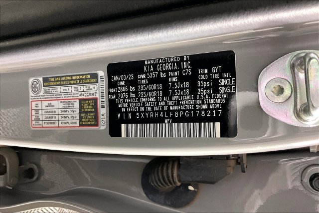 Used 2023 Gray Kia EX image 5