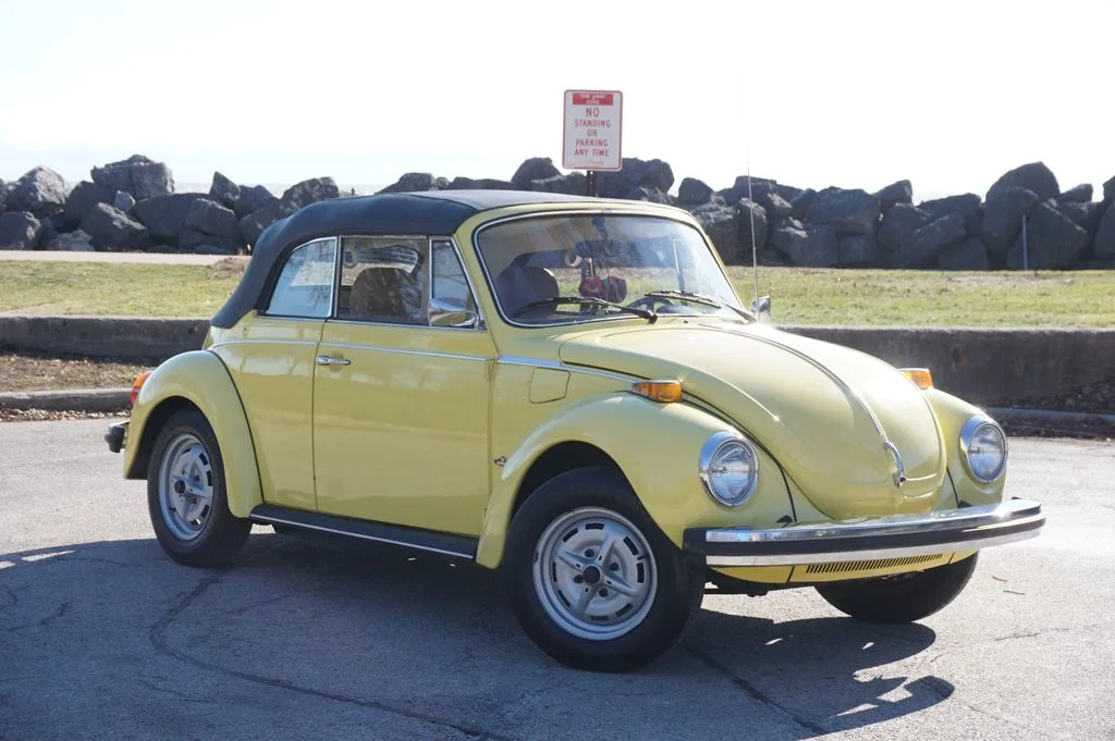 Used 1979 Yellow Volkswagen Convertible image 4