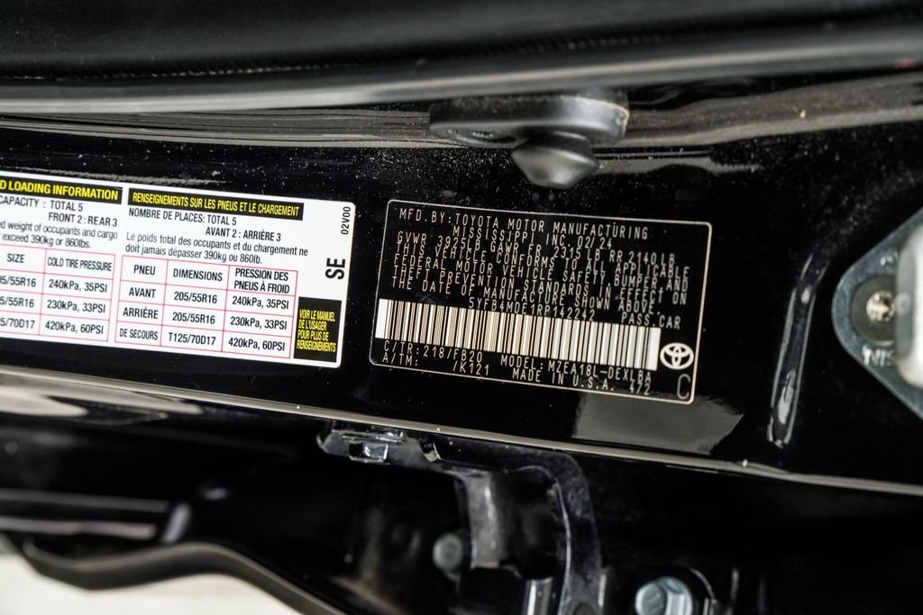 Used 2024 Black Toyota LE image 39
