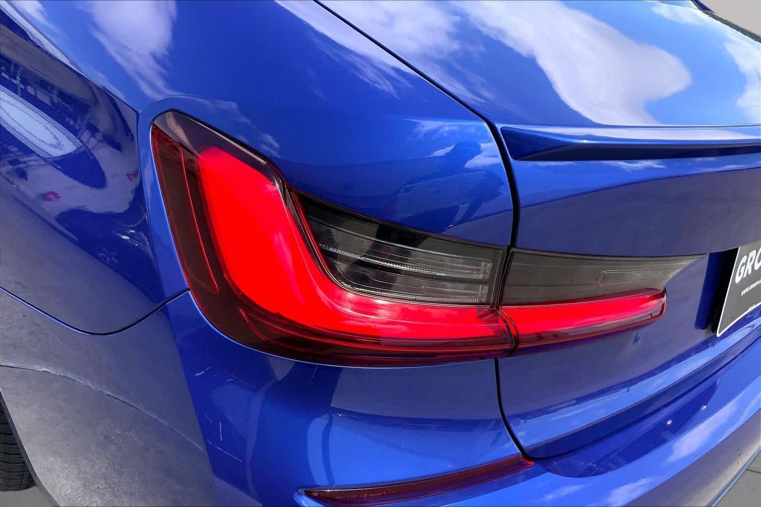 Used 2022 Portimao Blue Metallic BMW M340i image 27