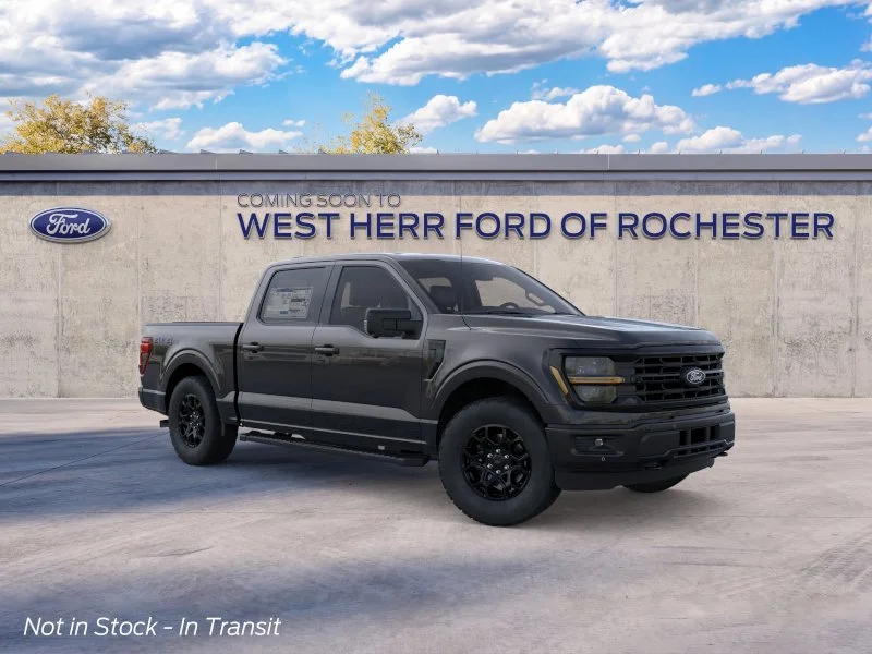 New 2026 Agate Black Metallic Ford XLT image 1