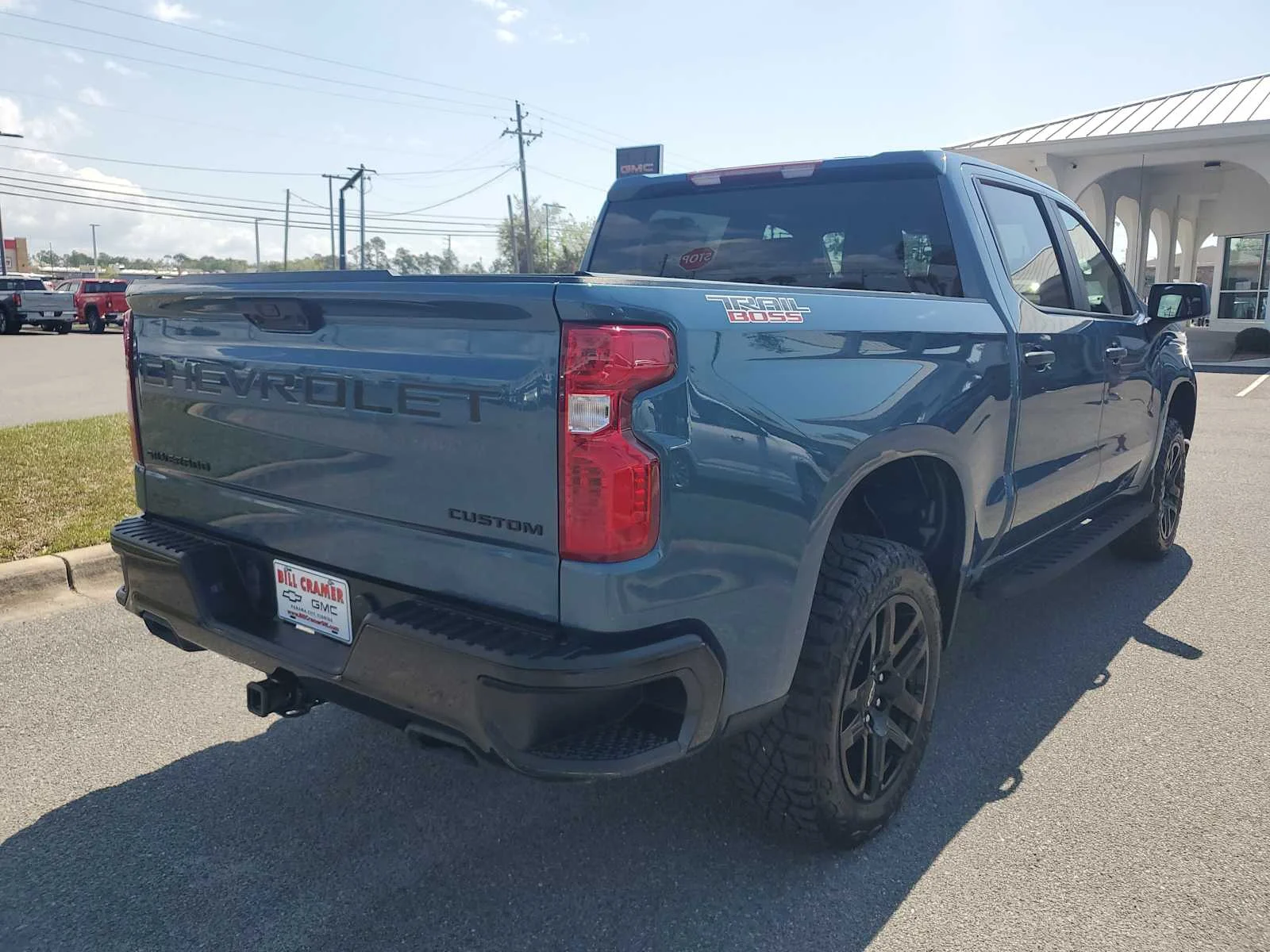 Used 2024 Lakeshore Blue Metallic Chevrolet Custom Trail Boss image 6