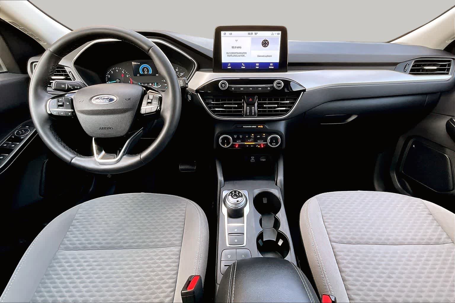 Used 2022 Iced Blue Silver Ford SE image 16