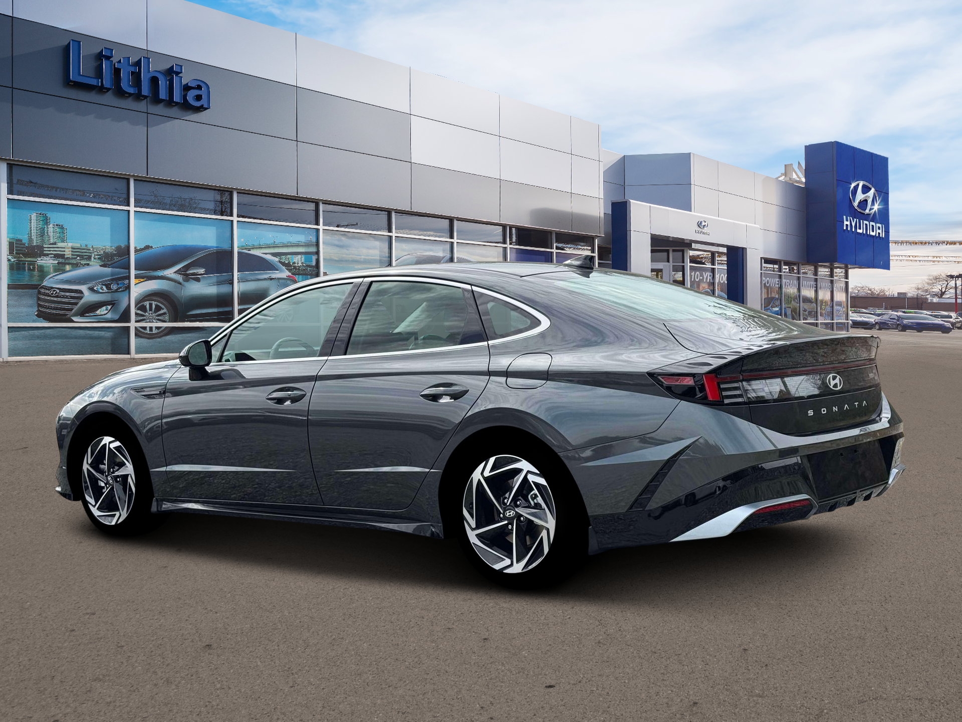 New 2026 Portofino Gray Hyundai SEL Sport image 4