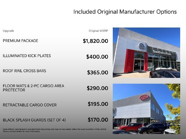 Used 2020 Black Nissan SL image 4