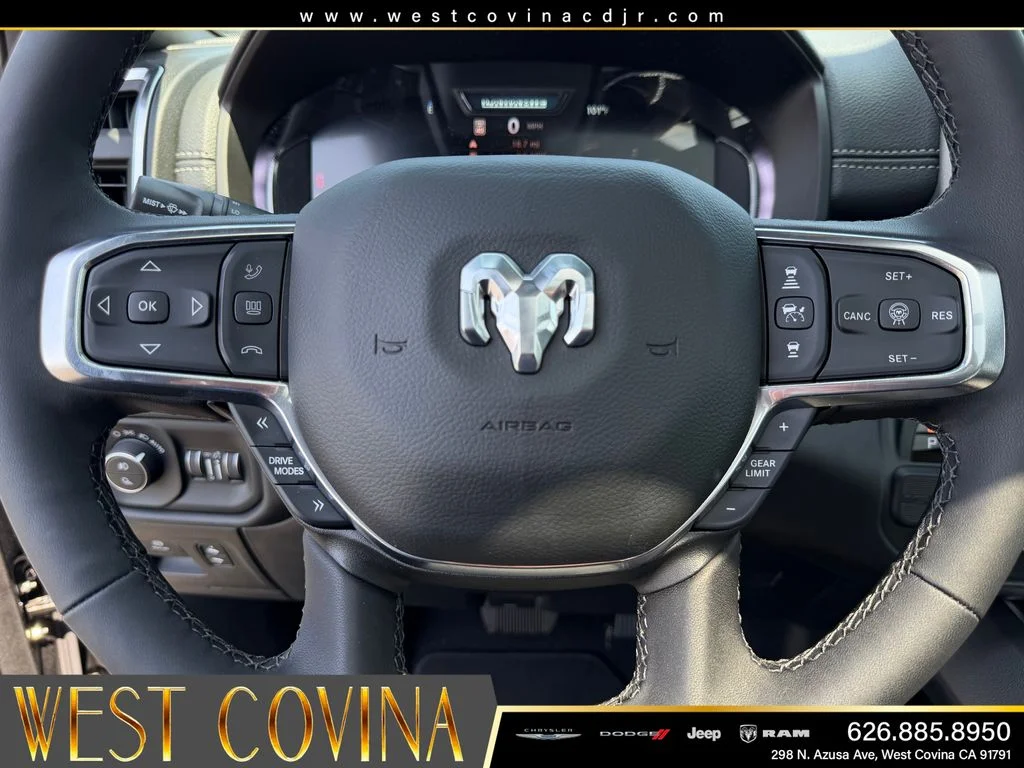 New 2026 Diamond Black Crystal Pearl-Coat Exterior Paint RAM Laramie image 14