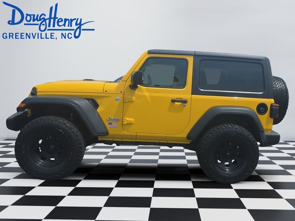 Used 2019 Yellow Jeep Sport S image 2