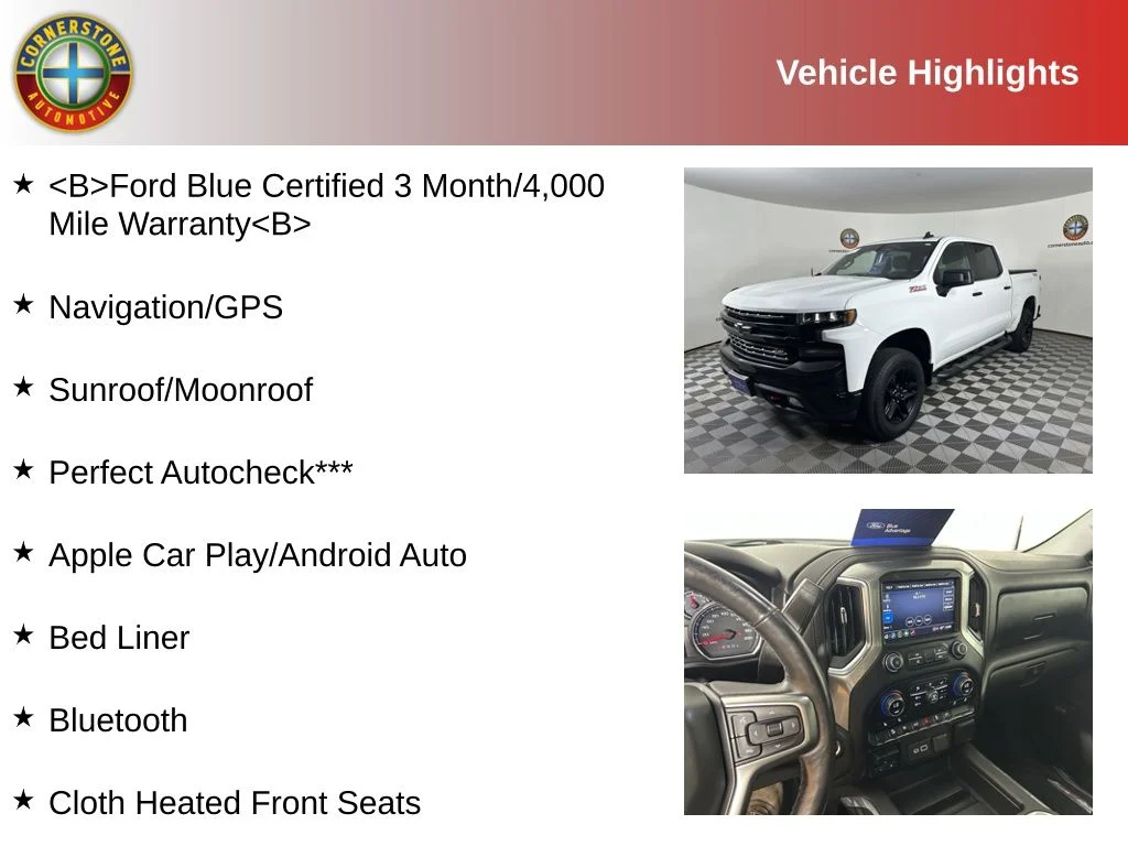 Used 2021 Chevrolet Silverado 1500 LT Trail Boss with VIN 1GCPYFED8MZ261478 for sale in Elk River, Minnesota