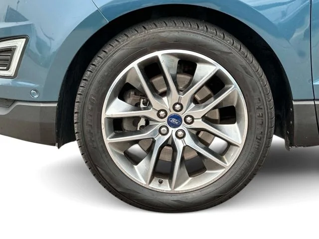 Used 2016 Blue Ford Titanium image 8