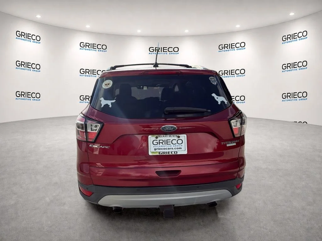 Used 2017 Red Ford Titanium image 6