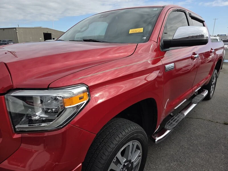 Used 2020 Barcelona Red Metallic TOYOTA PLATINUM image 4