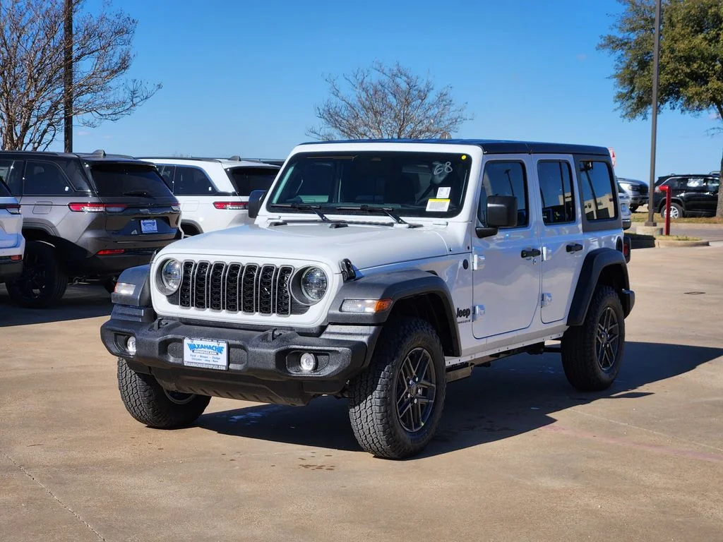 New 2026 Bright White Clearcoat Jeep Sport S image 2