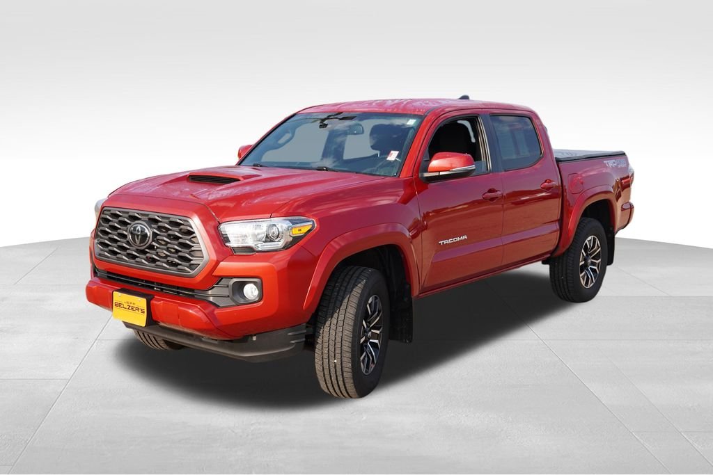 Used 2022 Barcelona Red Metallic Toyota TRD Sport image 11