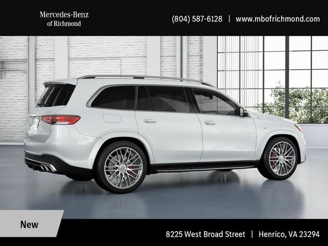 New 2026 MANUFAKTUR Moonlight White Metallic Mercedes-Benz AMG® GLS 63 4MATIC+ SUV image 19