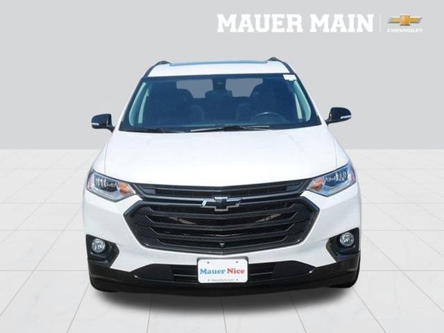 Used 2021 Chevrolet Traverse Premier with VIN 1GNEVKKW6MJ169483 for sale in Anoka, Minnesota